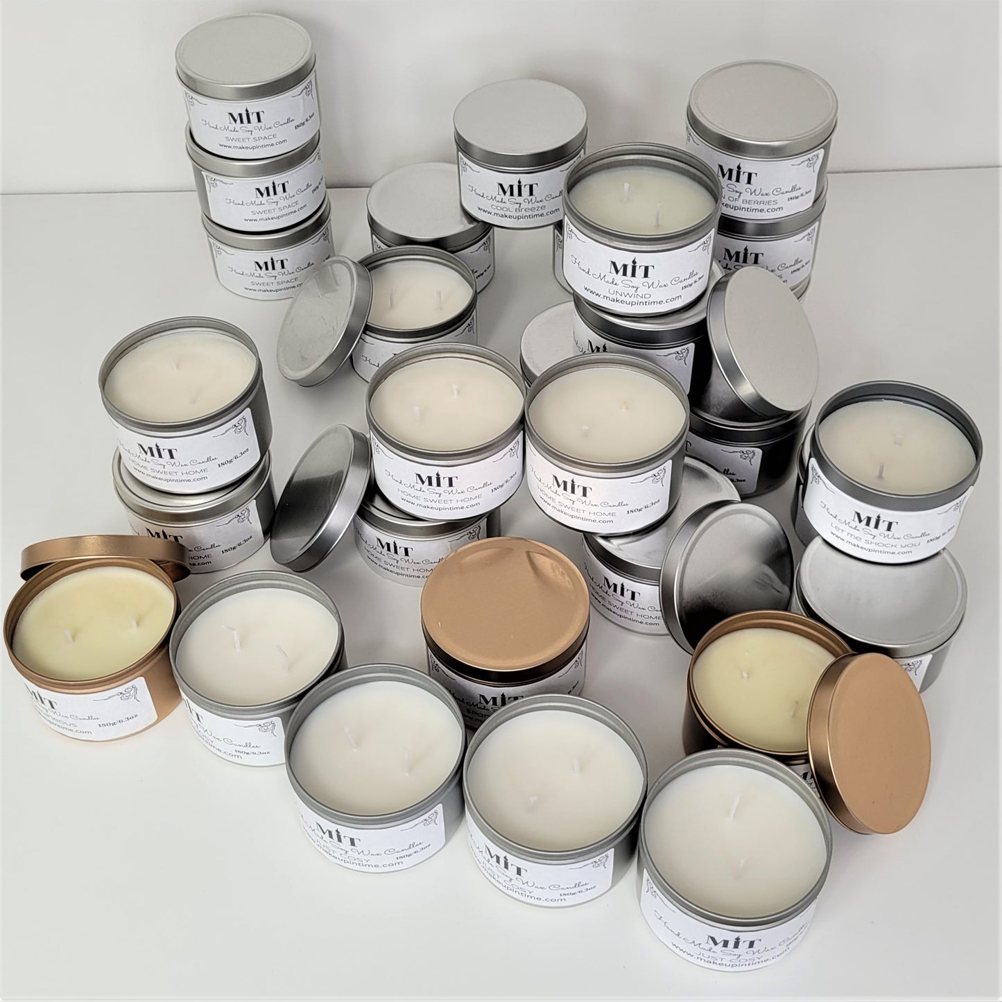 MiT Hand Made Soy Wax Scented Candle (Home Sweet Home)
