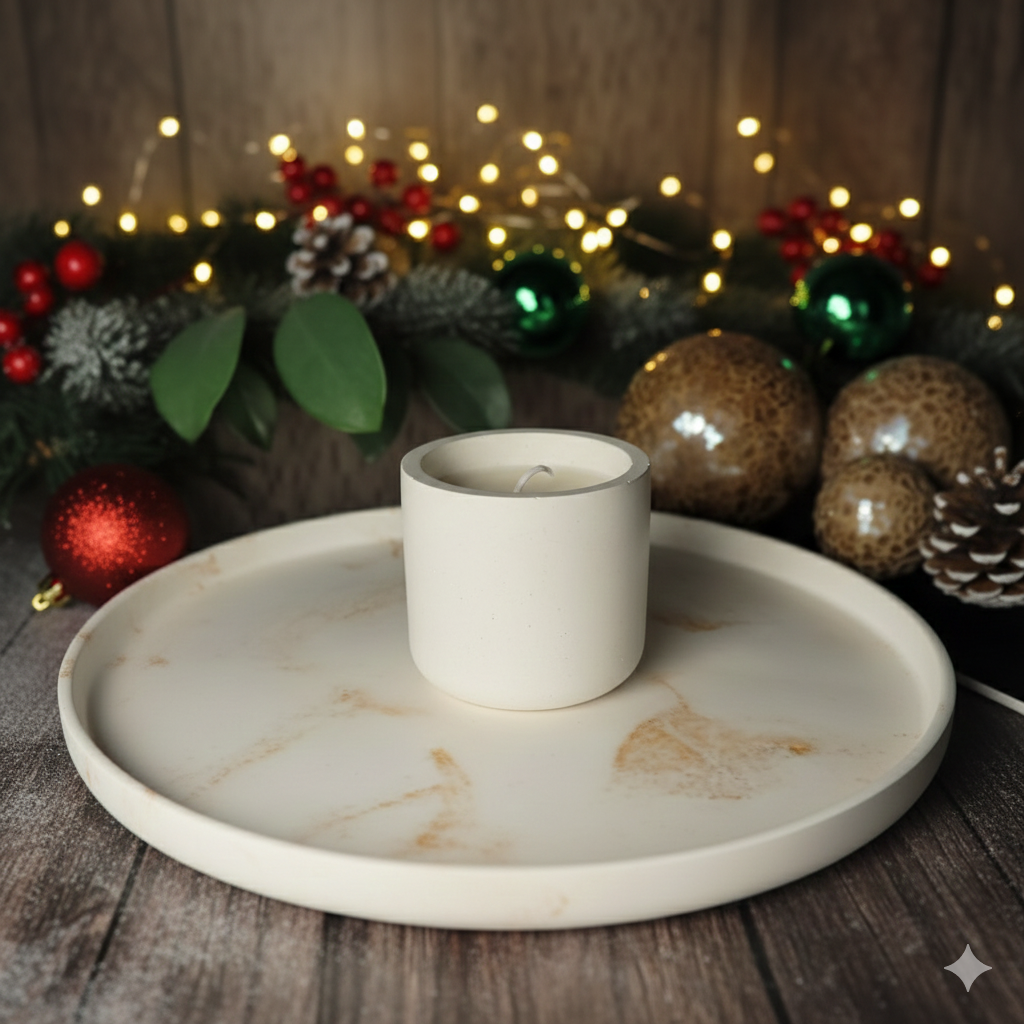 Luxury Christmas Scented Candle (Christmas Pine Tree)