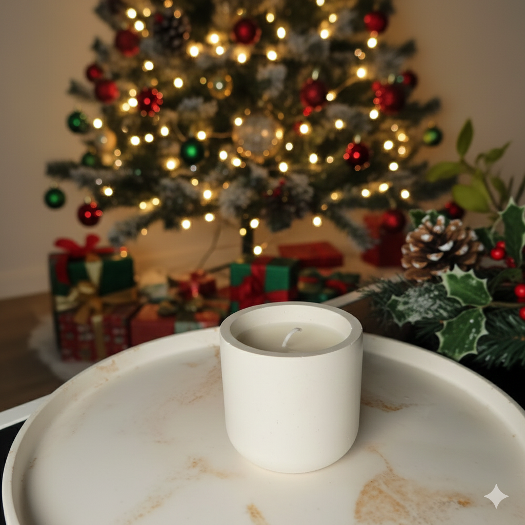 Luxury Christmas Scented Candle (Christmas Pine Tree)