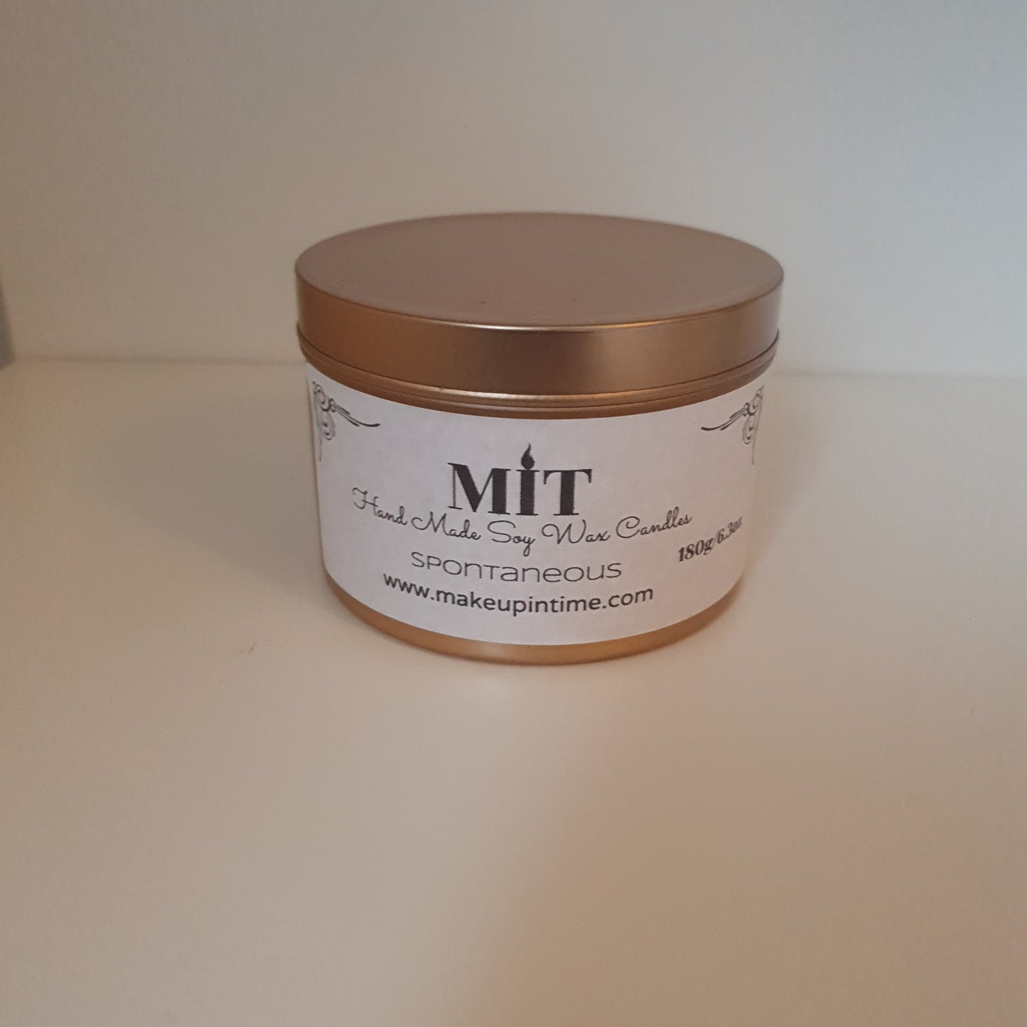 MiT Hand Made Soy Wax Scented Candle (Twisted Spice)