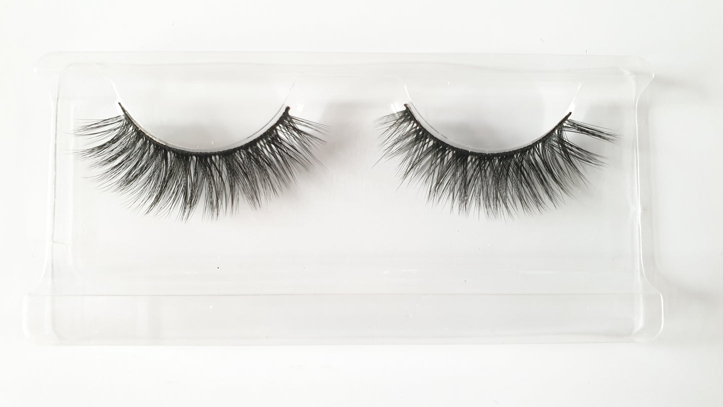 MIT Realistic Look Synthetic Vegan Silk False 3D Lashes