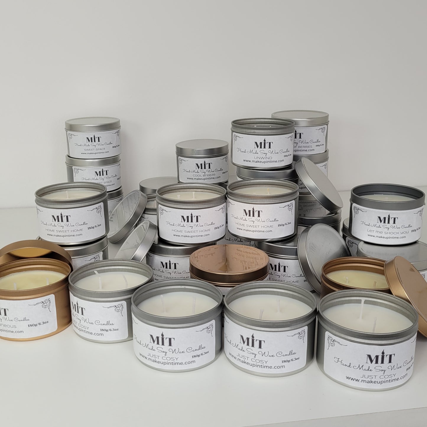 MiT Hand Made Soy Wax Scented Candle (Just Cosy)